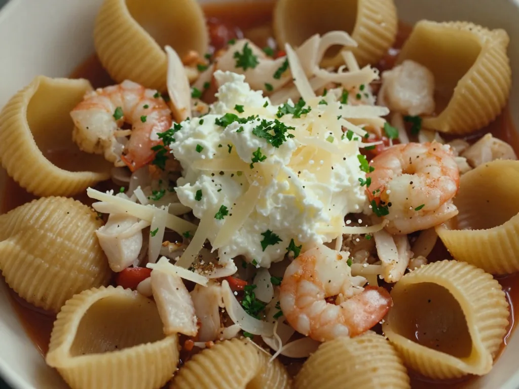 Seafood Stuffed Shells