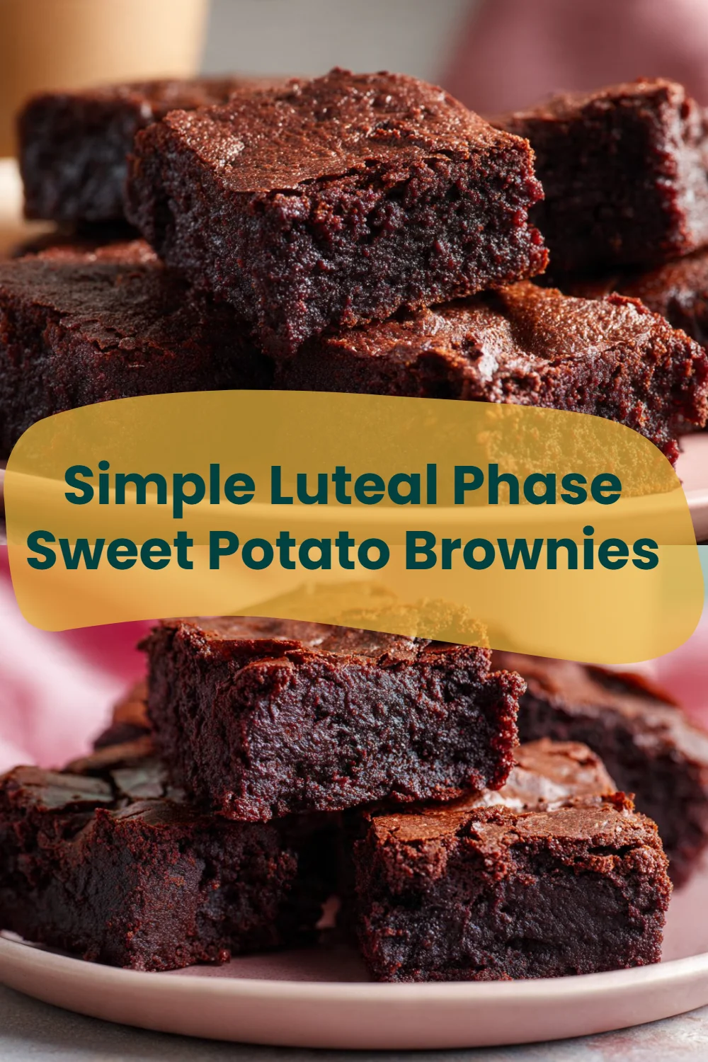 Sweet Potato Brownies: Your Luteal Phase Treats Made Easy sweet potato brownies Simple Luteal Phase Sweet Potato Brownies