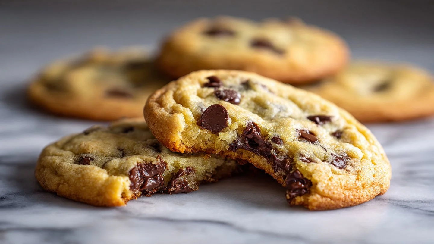 Soft and Chewy Banana Chocolate Chip Cookies