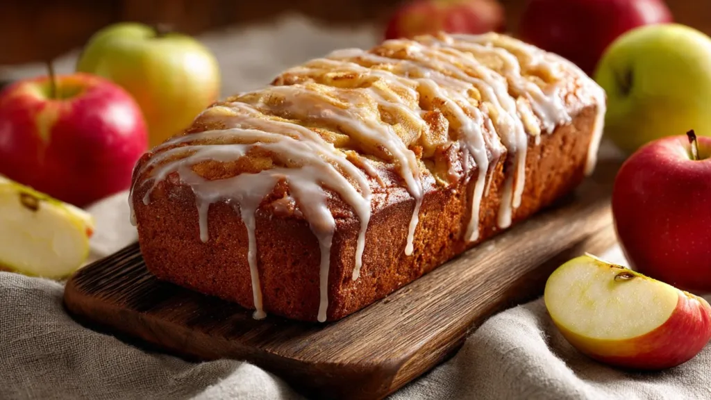Spiced Apple Fritter Bread for Fall
