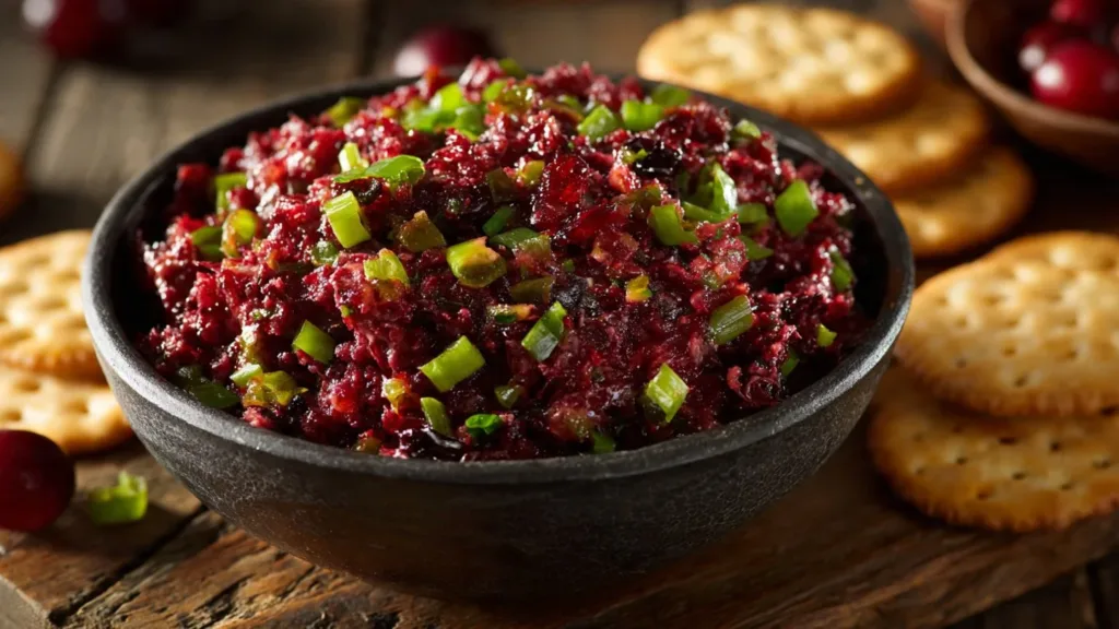 You NEED This Sweet and Spicy Cranberry Jalapeno Dip!