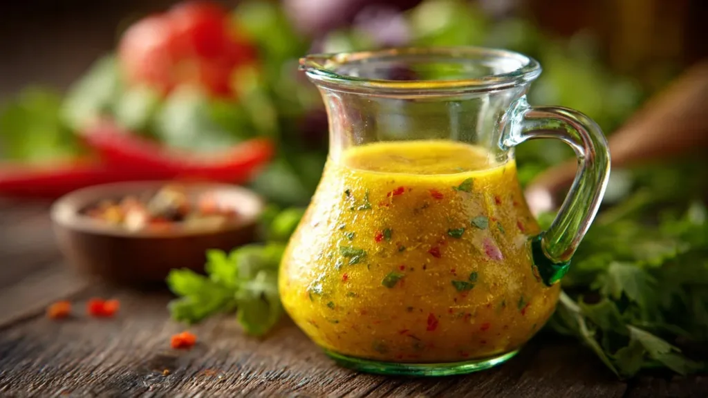 Sweet and Spicy Mango Salad Dressing