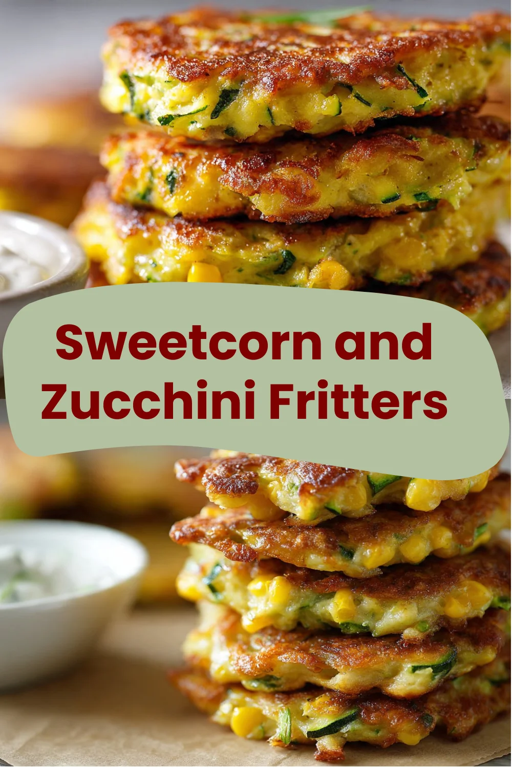 Sweetcorn and Zucchini Fritters