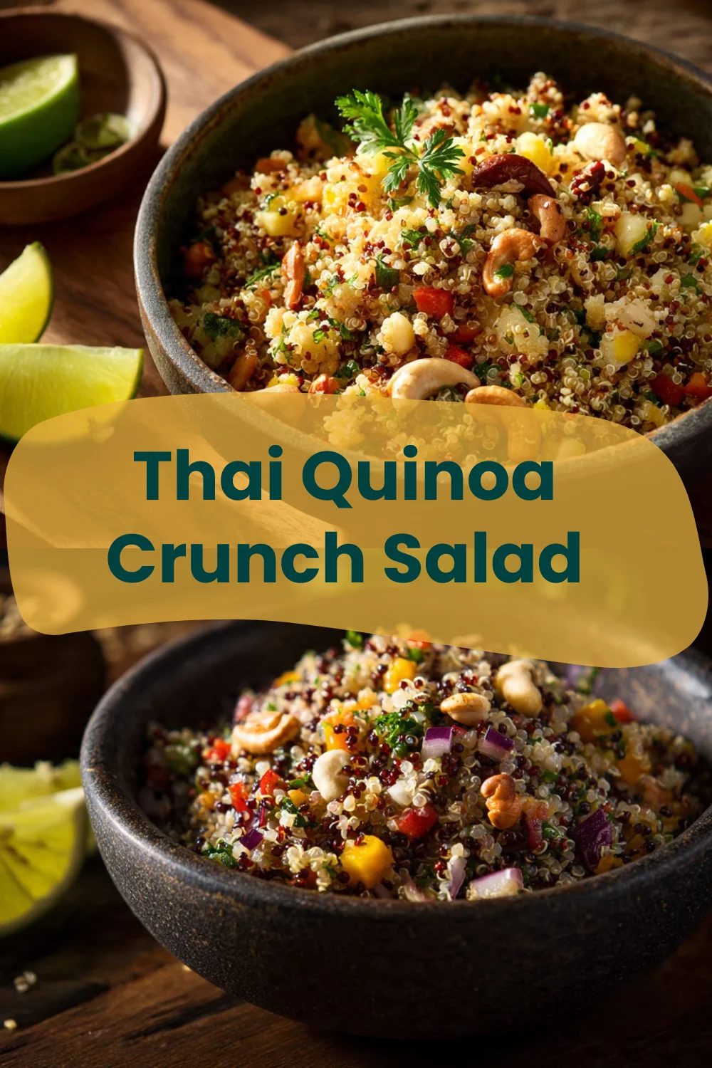 Thai Quinoa Crunch Salad