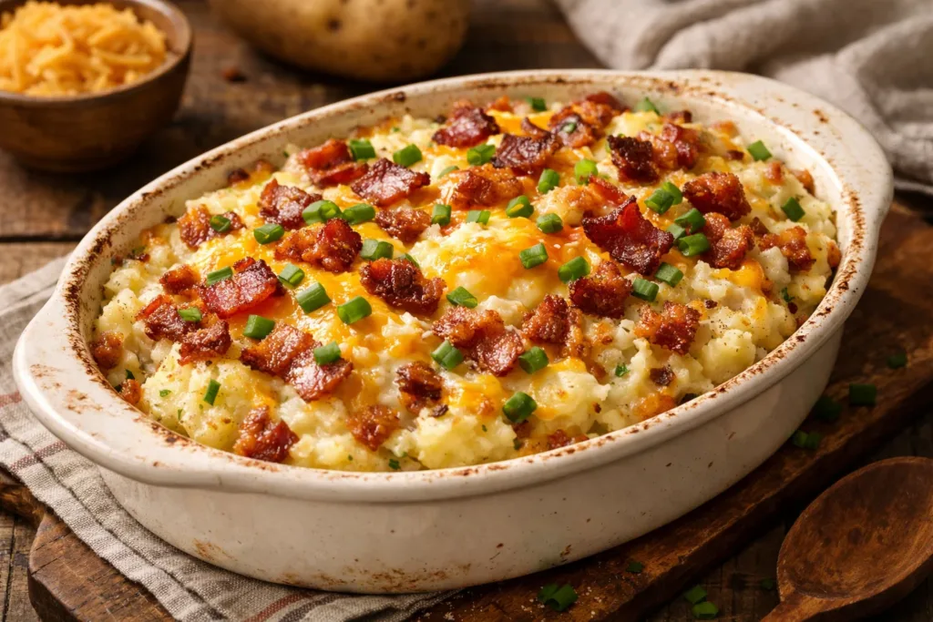 Twice Baked Potato Casserole Recipe