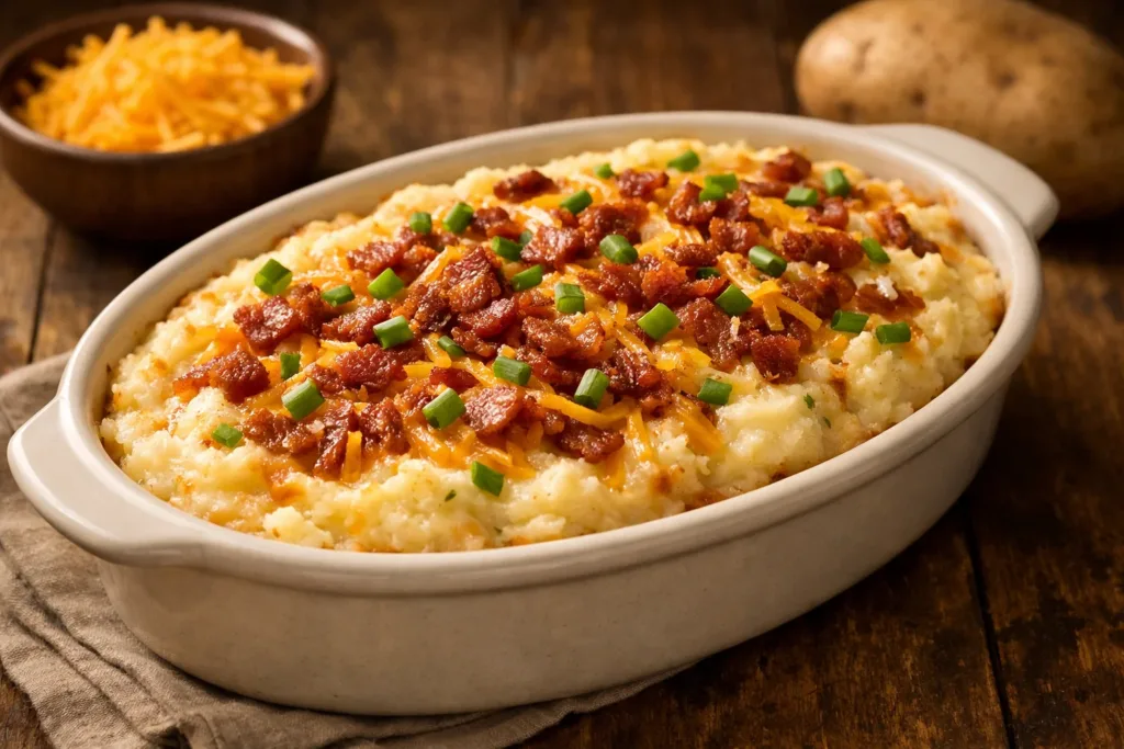 Twice Baked Potato Casserole Recipe