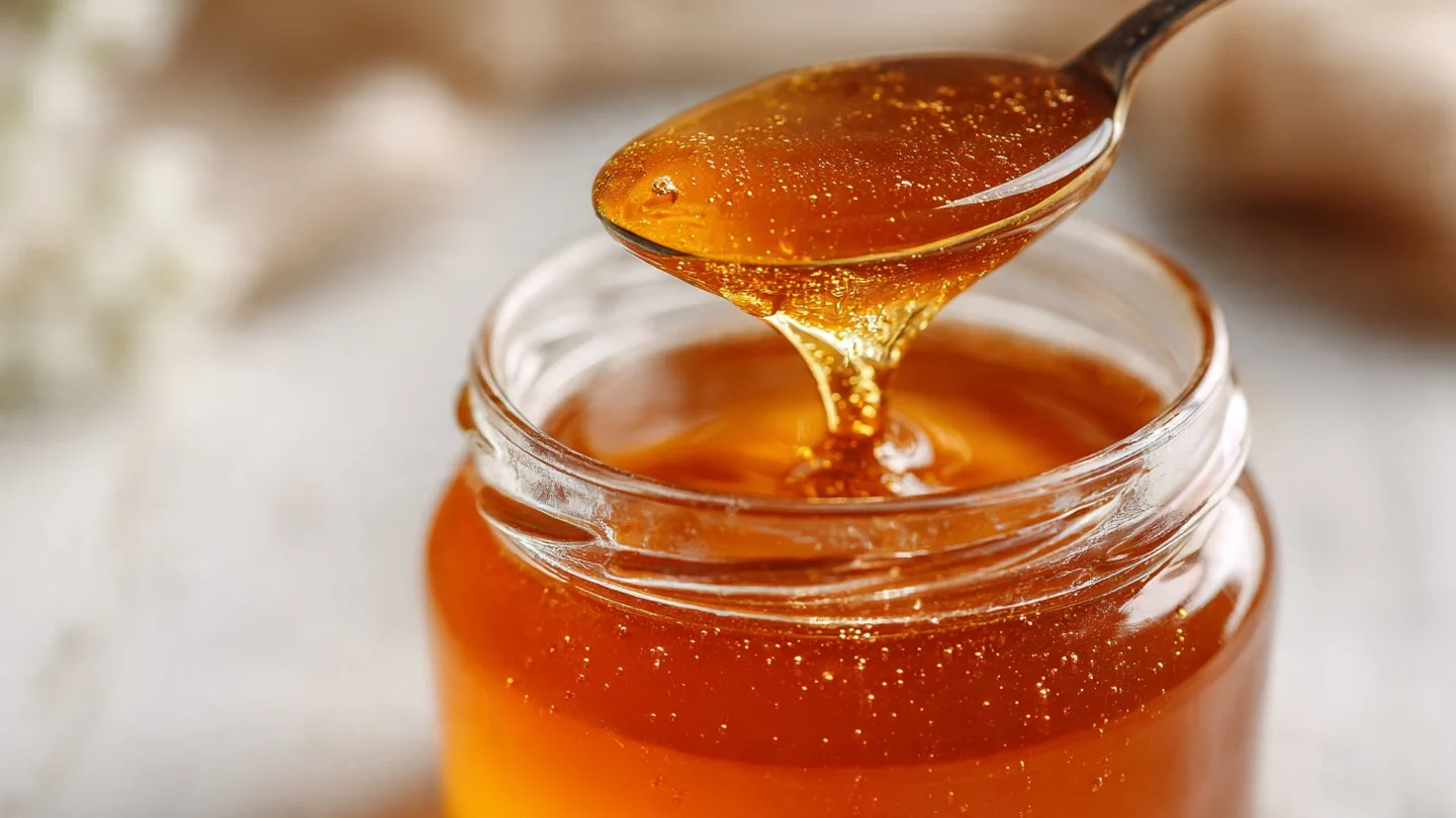 Vegan Dandelion Honey