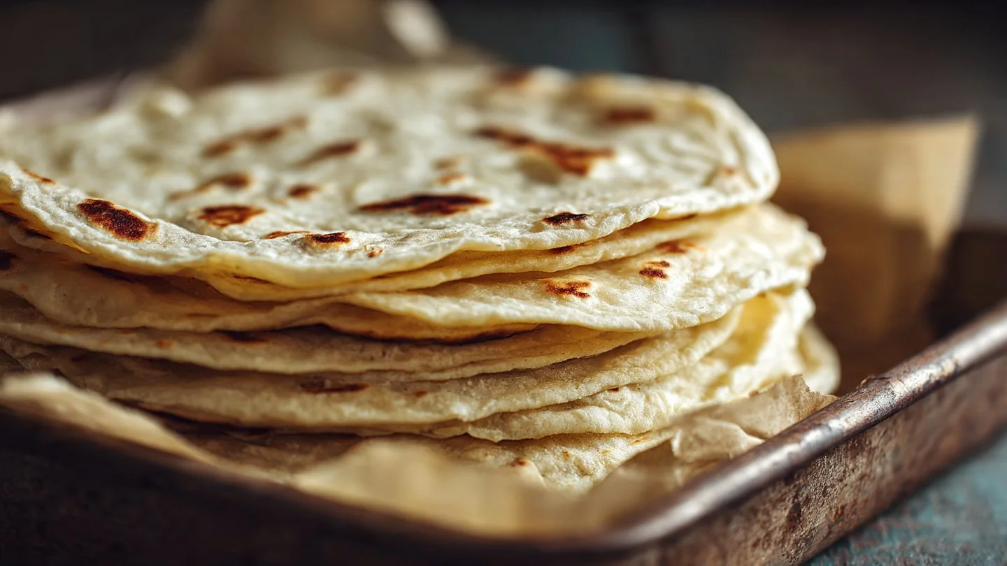 Plate of delicious 2-ingredient cottage cheese wraps with fresh vegetables