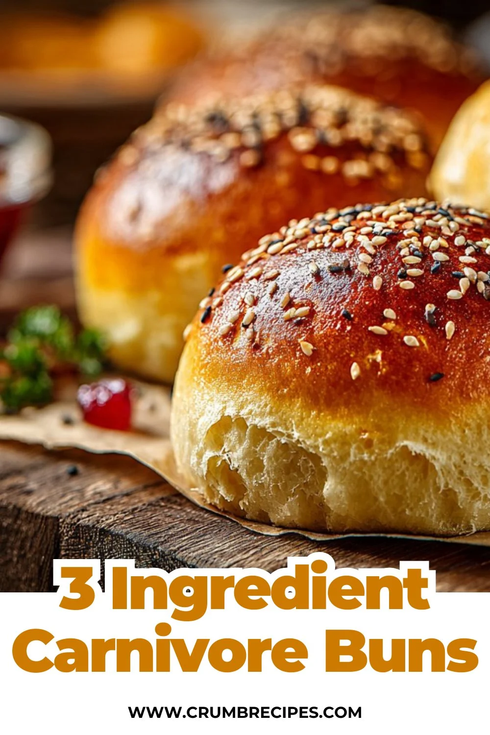 3 Ingredient Carnivore Buns