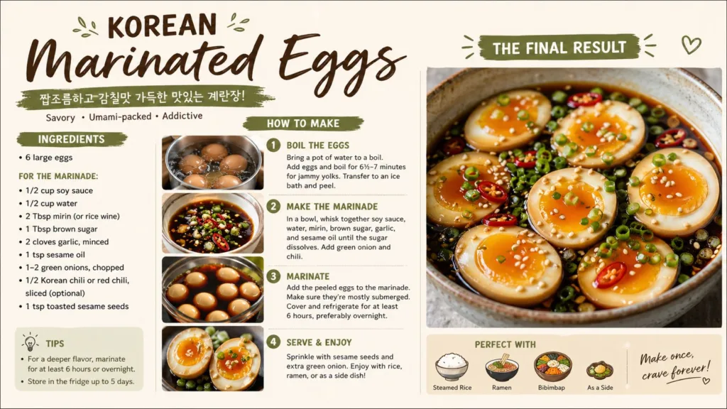 Korean Marinated Eggs : Addictive Mayak Gyeran for Every Meal marinated eggs Korean Marinated Eggs : Addictive Mayak Gyeran for Every Meal