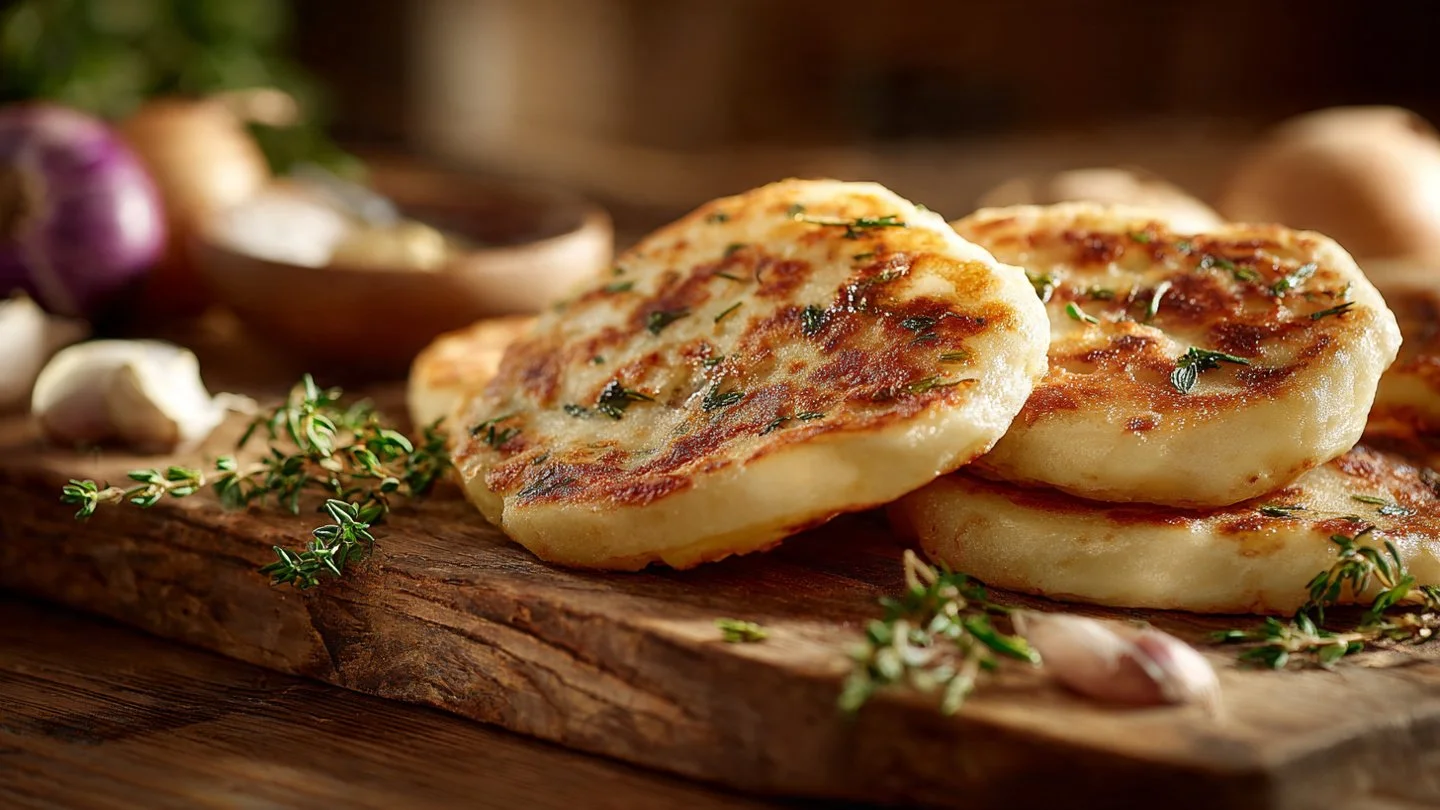 Authentic Irish Potato Farls