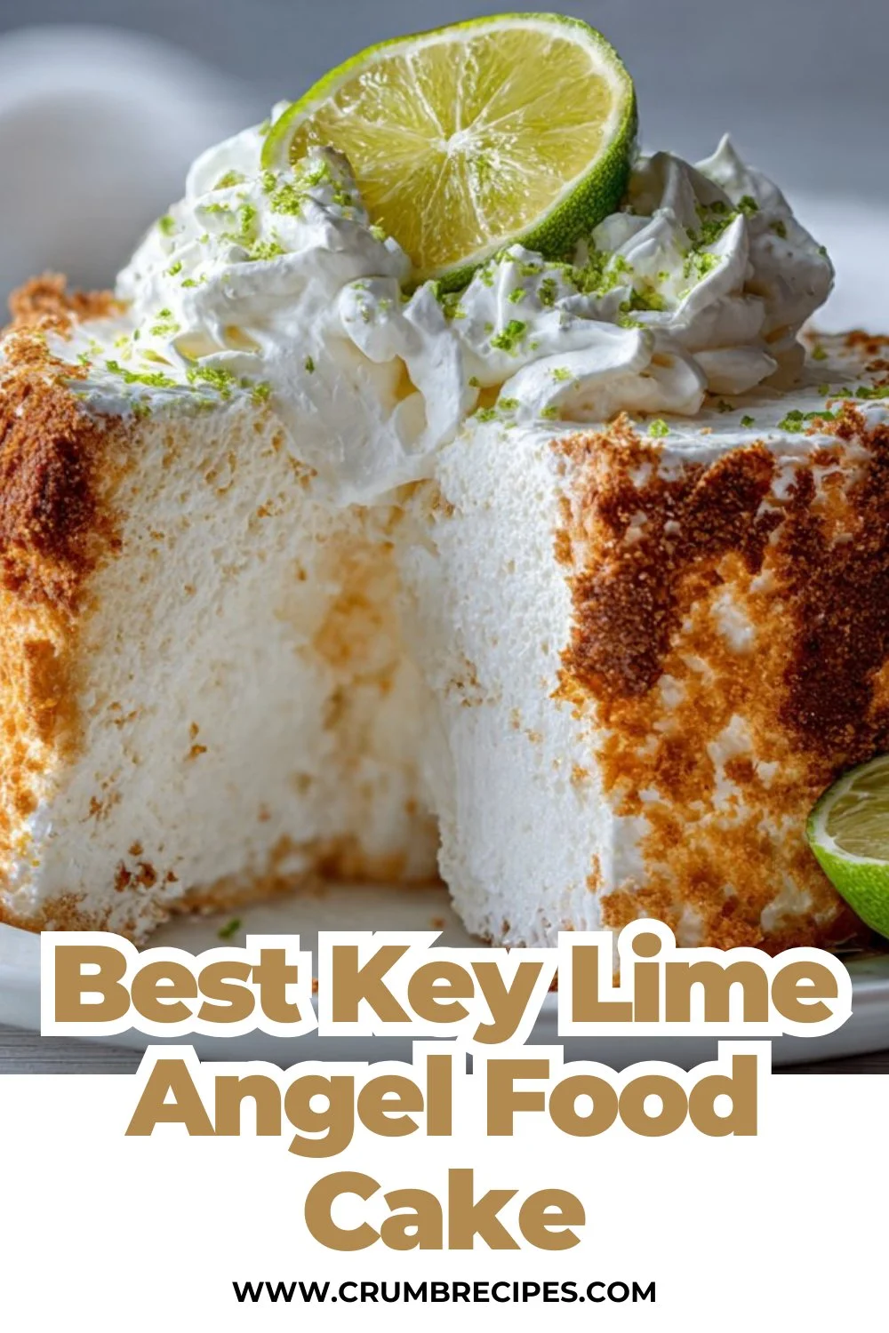 Best Key Lime Angel Food Cake