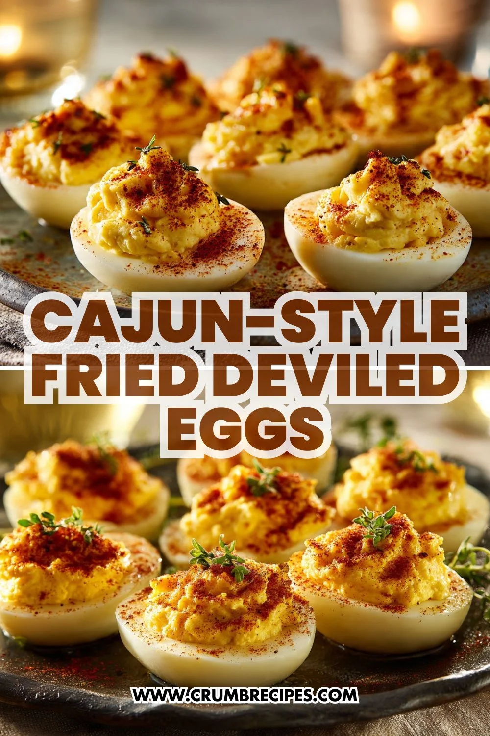 Cajun-Style Fried Deviled Eggs: Crispy, Spicy Party Bites fried deviled eggs Cajun-Style Fried Deviled Eggs