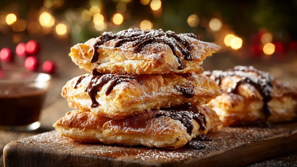 Delicious homemade Cannoli Cookies on a dessert plate