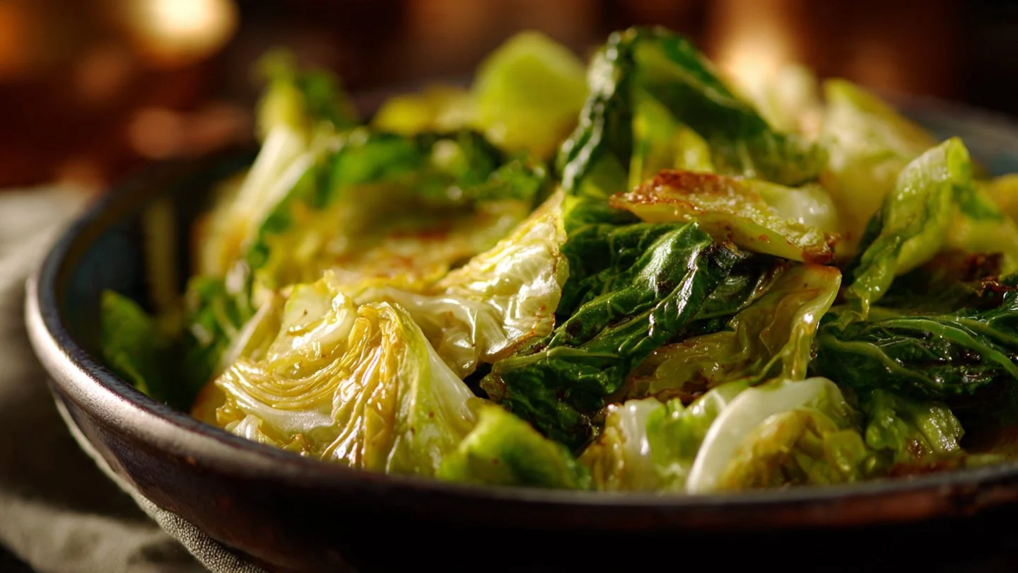 Caramelized Sautéed Cabbage with Onions