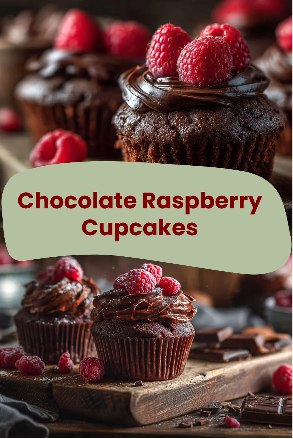 Scrumptious Chocolate Raspberry Cupcakes That Will Steal Your Heart ❤️ Chocolate Raspberry Cupcakes Chocolate Raspberry Cupcakes
