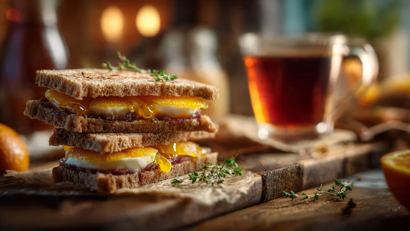 Cinnamon Orange Tea Sandwiches