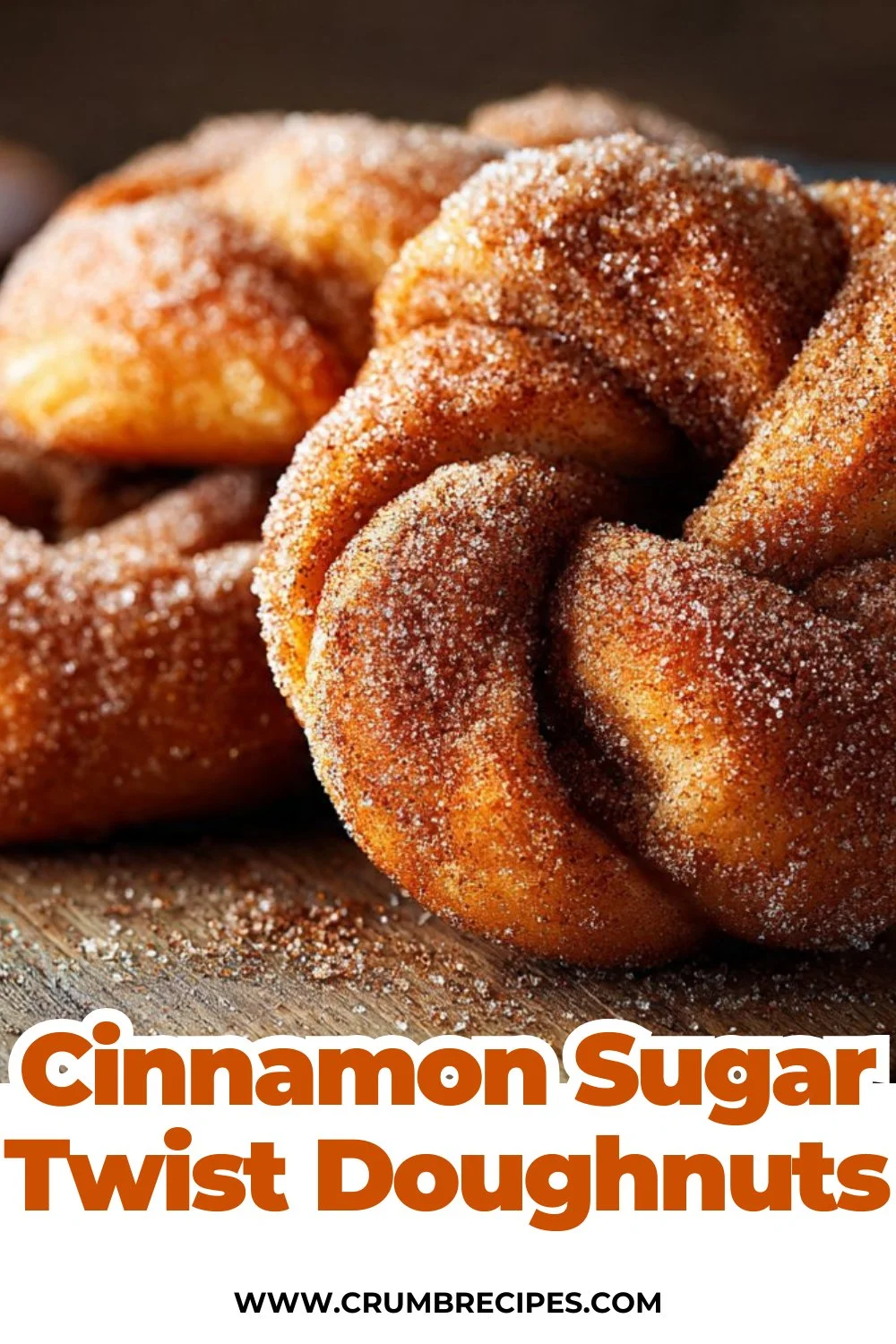 Cinnamon Sugar Twist Doughnuts