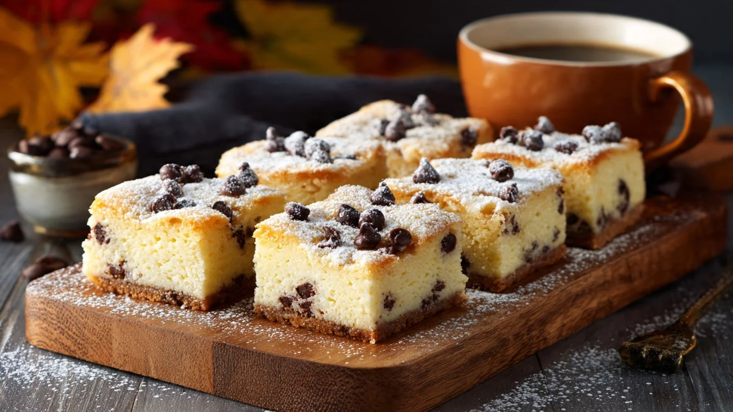 Delicious classic cannoli squares served on a plate with fresh toppings.