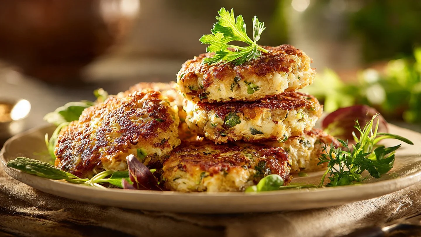 Cottage Cheese Tuna Cakes