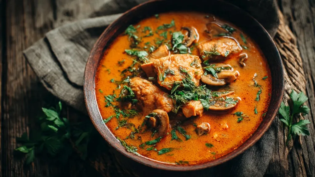 Creamy Hungarian Mushroom Paprikash : Comfort Food Paradise (Easy & Cozy)