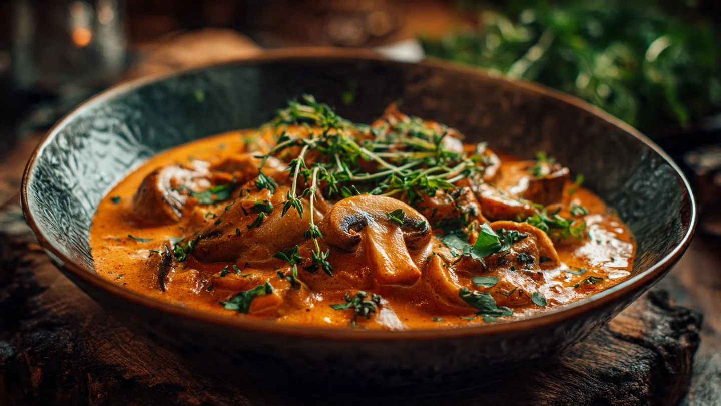 Creamy Hungarian Mushroom Paprikash: Comfort Food Paradise