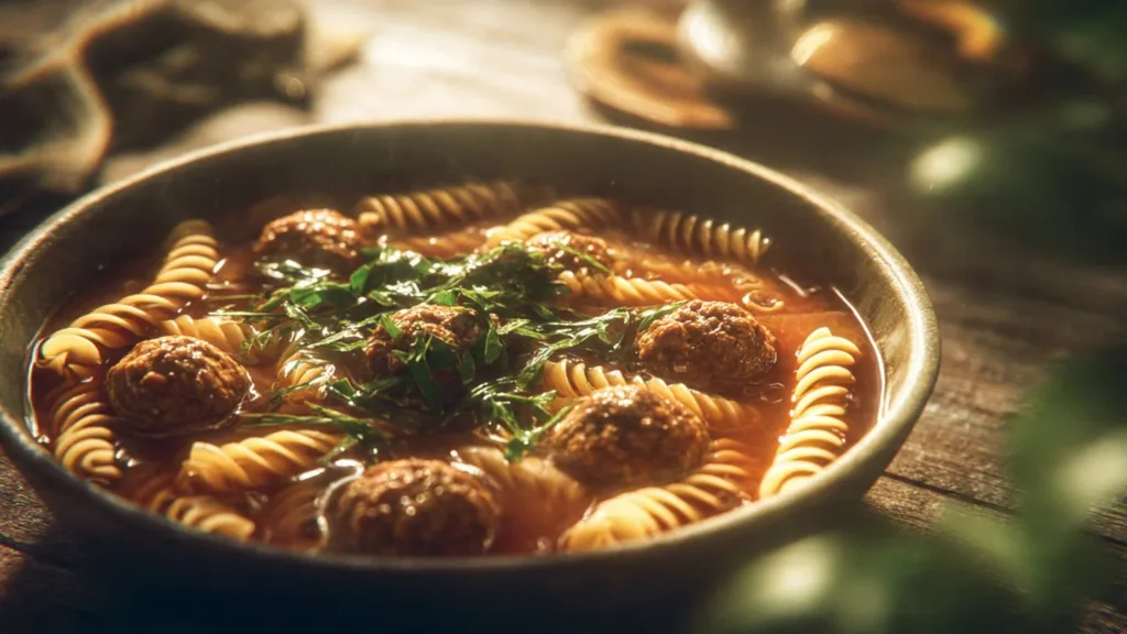 Cozy Creamy Italian Meatball Soup - Easy Weeknight Comfort