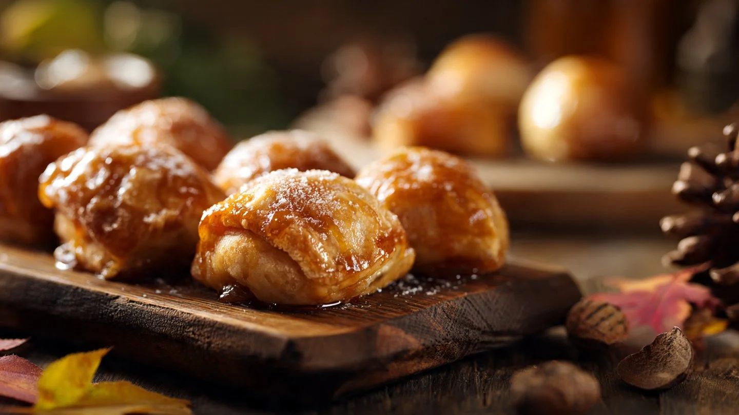 Crispy Apple Pie Bombs