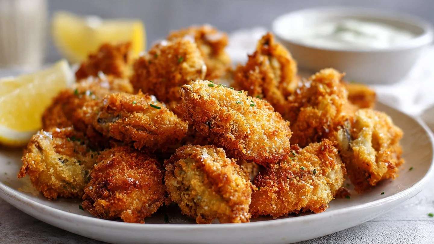 Crispy Fried Mushrooms: The Snack You Didn’t Know You Were Missing! crispy fried mushrooms Crispy Fried Mushrooms