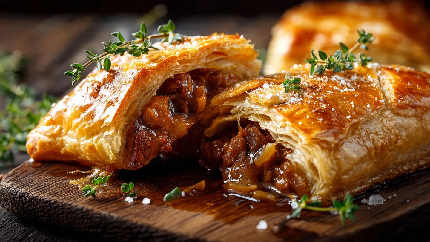 Crispy Irish Beef and Guinness Hand Pies