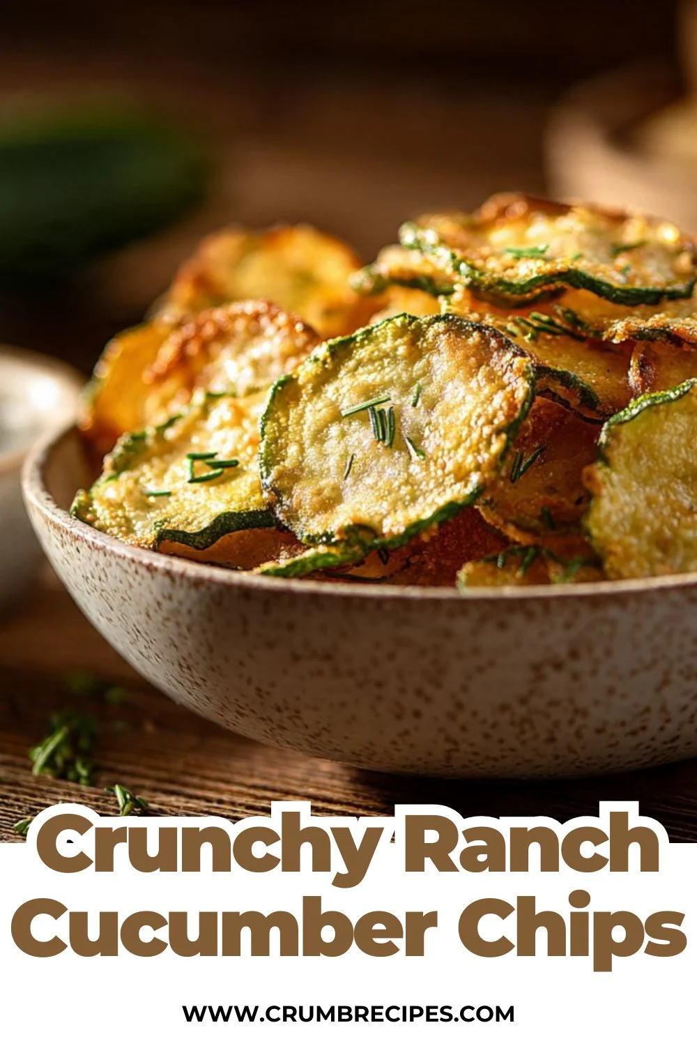 Crunchy Ranch Cucumber Chips