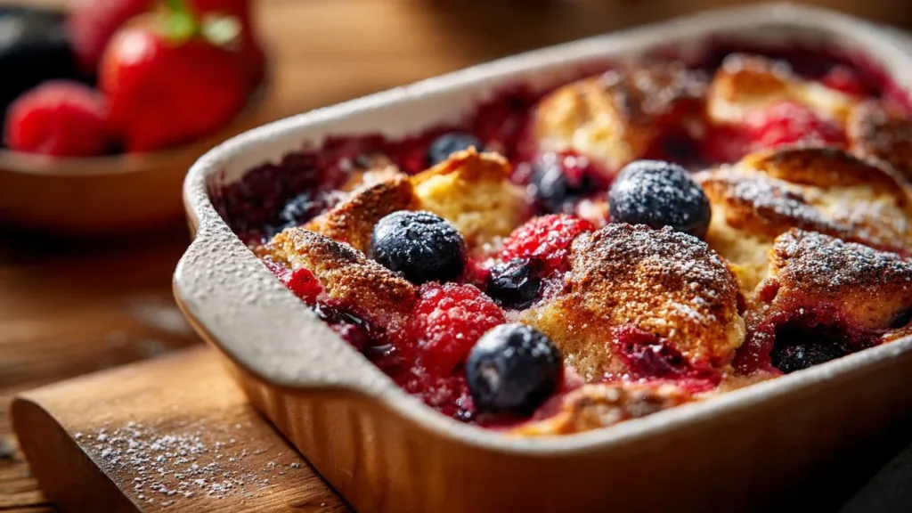 Berrylicious High Protein Bake: Energize Your Mornings!