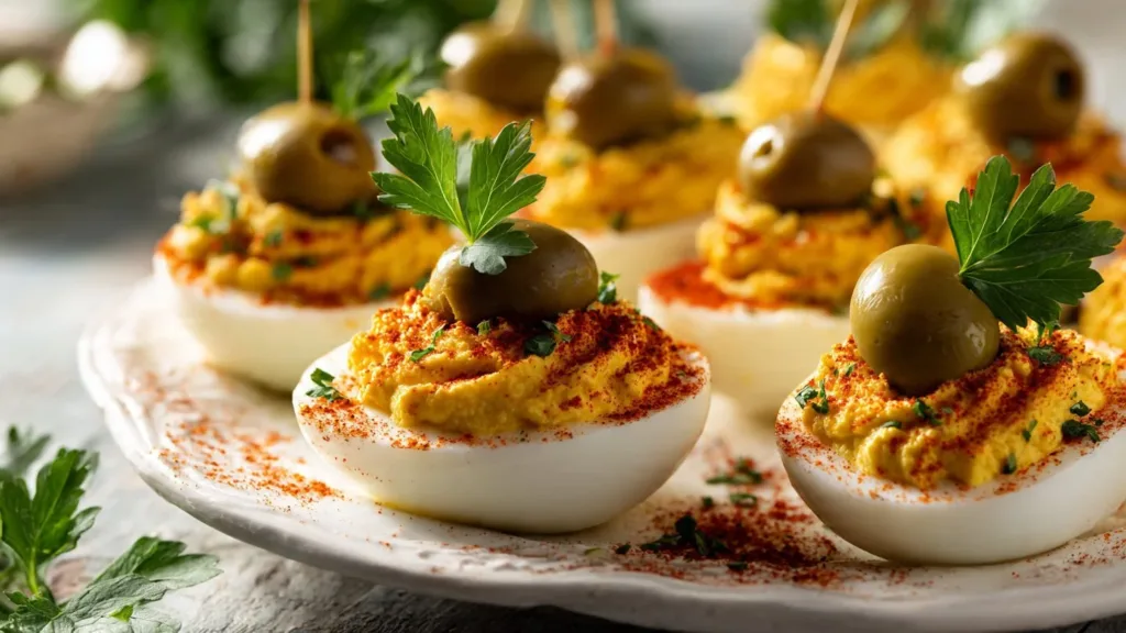 Dirty Martini Deviled Eggs: The Appetizer You Didn’t Know You Needed