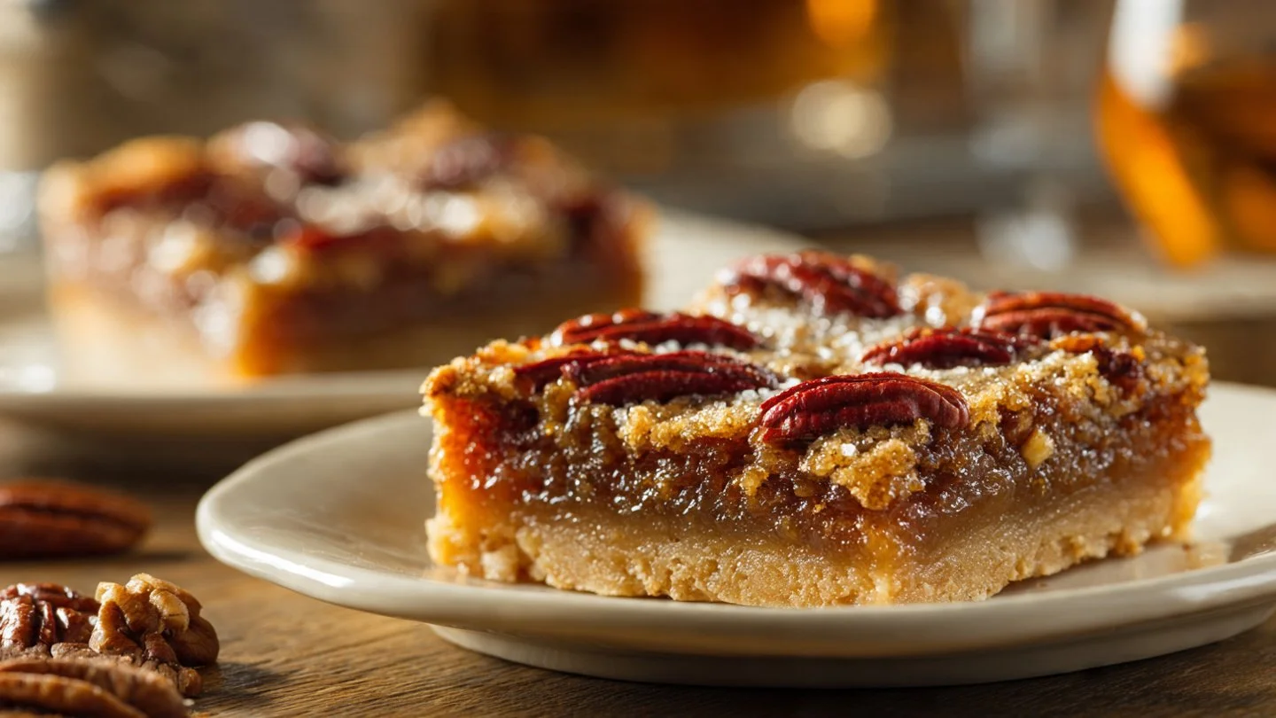 Easy Lazy Girl Pecan Pie Bars