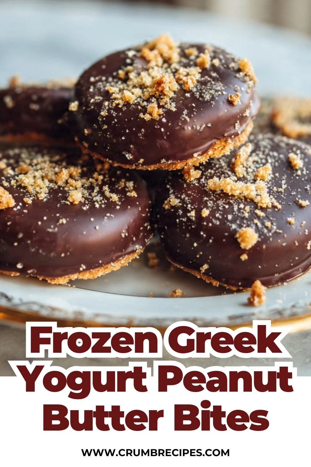 Frozen Greek Yogurt Peanut Butter Bites