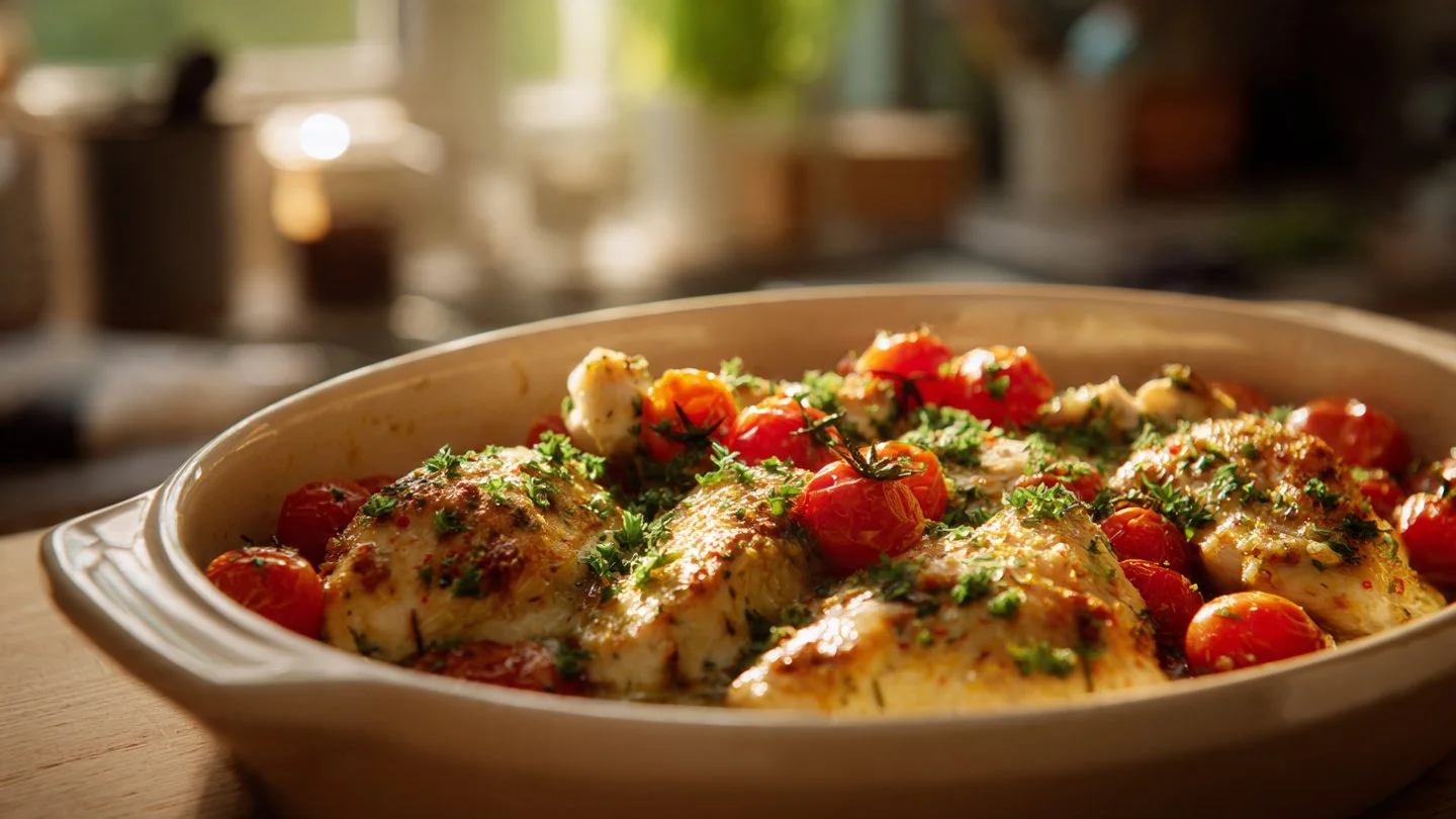 High Protein Chicken Bake