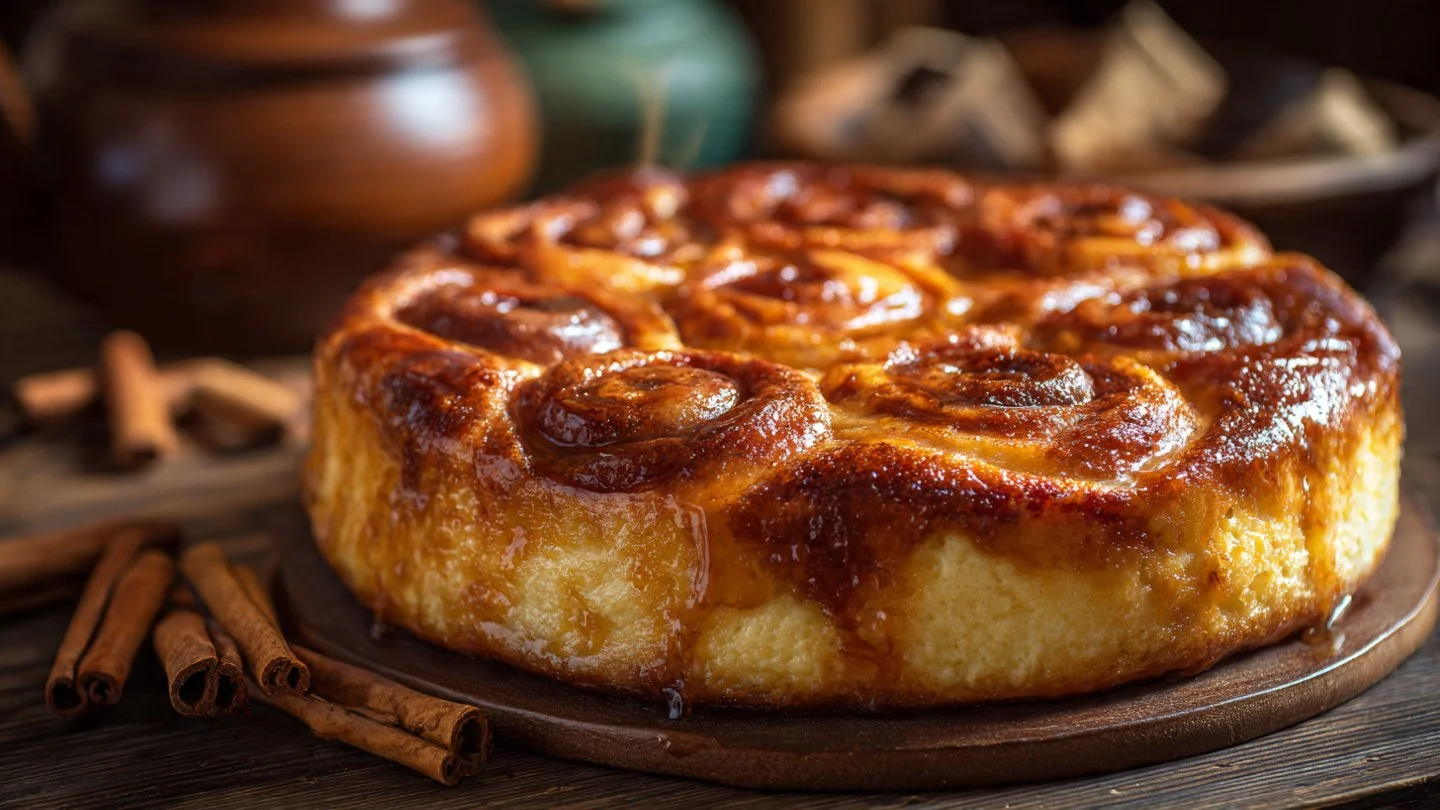Honey Bun Cheesecake: Indulgence in Every Bite! Honey Bun Cheesecake Honey Bun Cheesecake