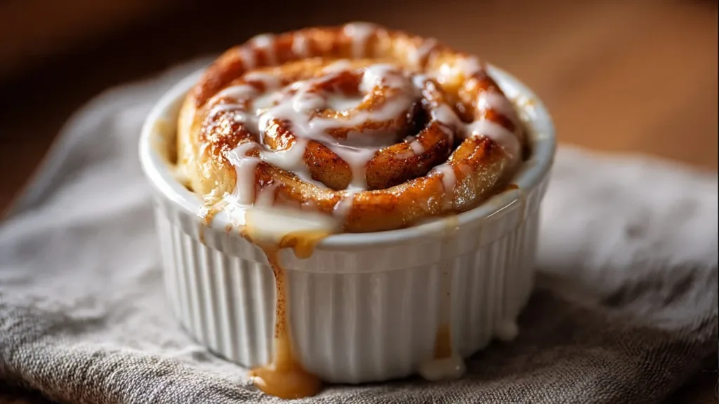 Irresistible 3-Minute Sugar-Free Keto Cinnamon Roll Mug Cake