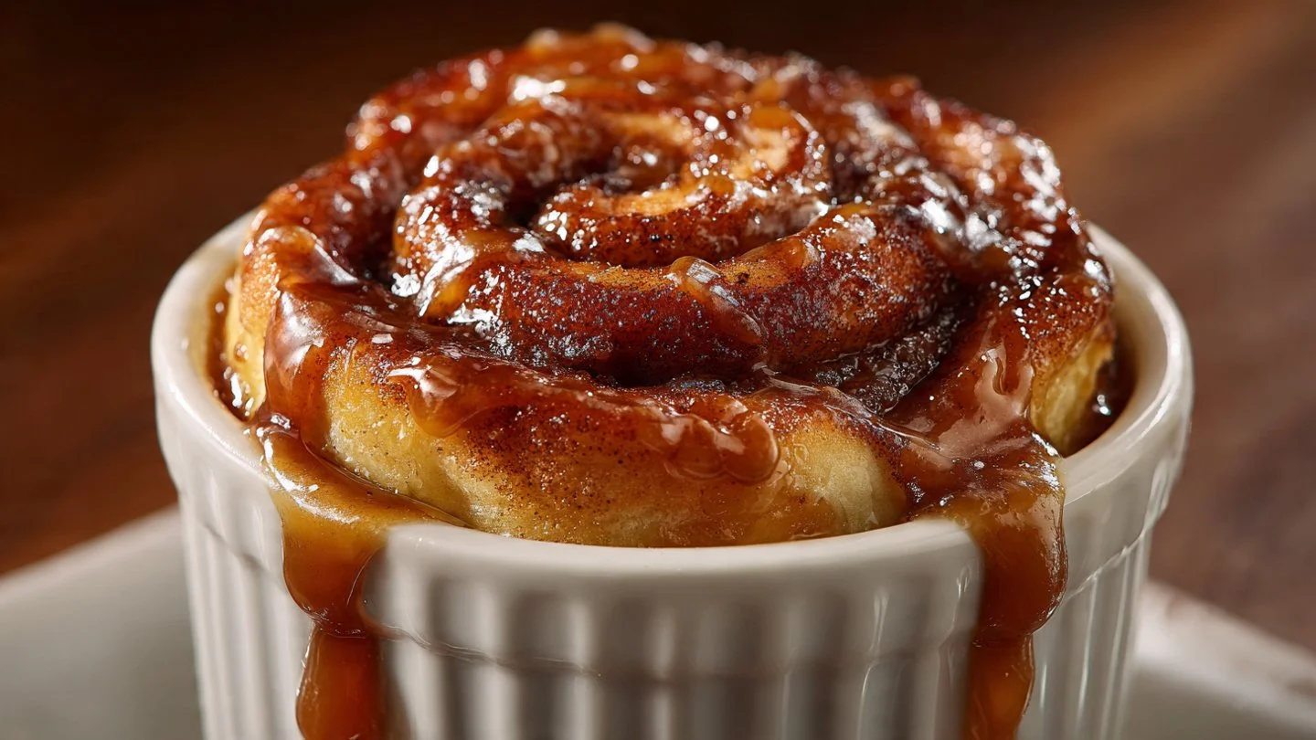 Irresistible 3-Minute Sugar-Free Keto Cinnamon Roll Mug Cake