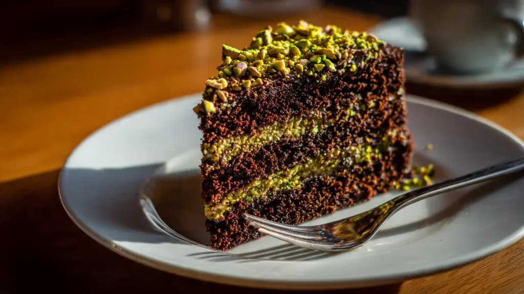 Indulge in Sweetness: Irresistible Chocolate Pistachio Cake Recipe