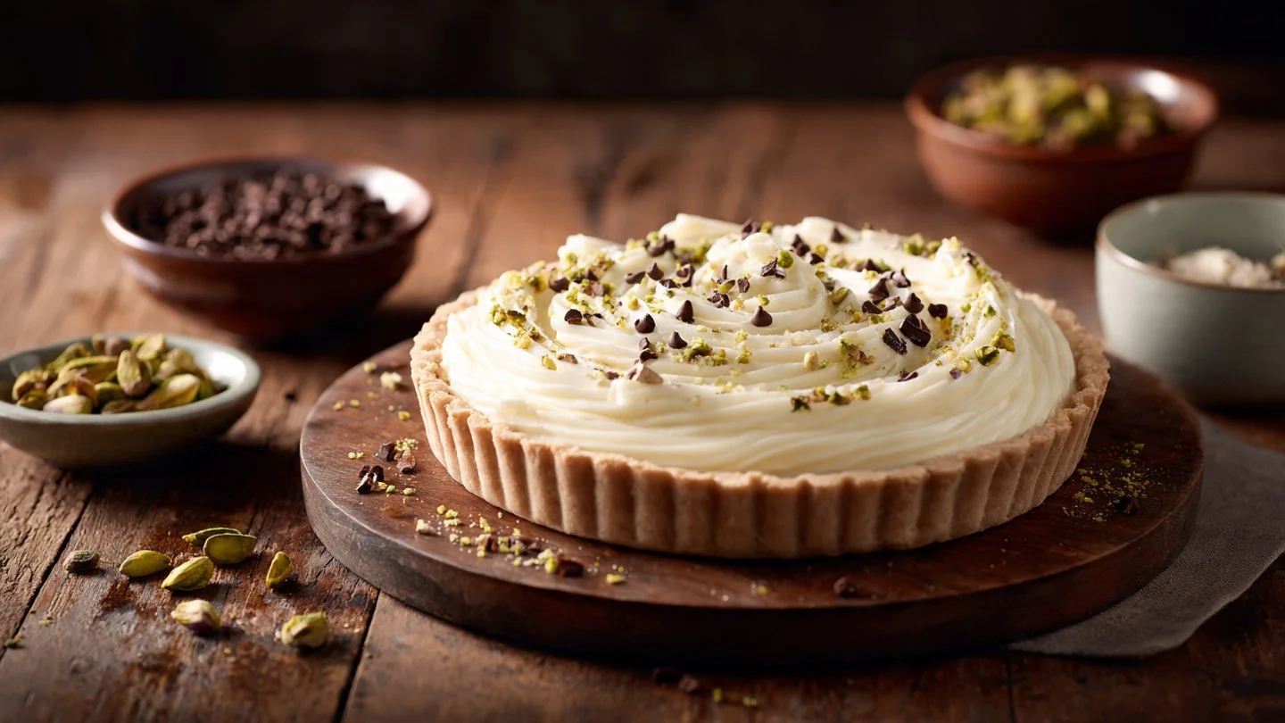 Creamy Italian Cannoli Cream Pie (Pinterest-Perfect!) Cannoli Cream Pie Italian Cannoli Cream Pie