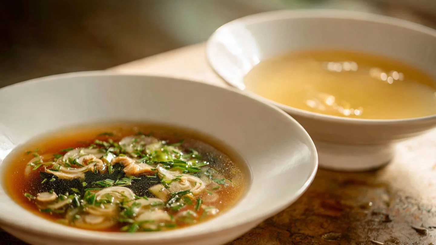 Japanese Clear Onion Soup Recipe
