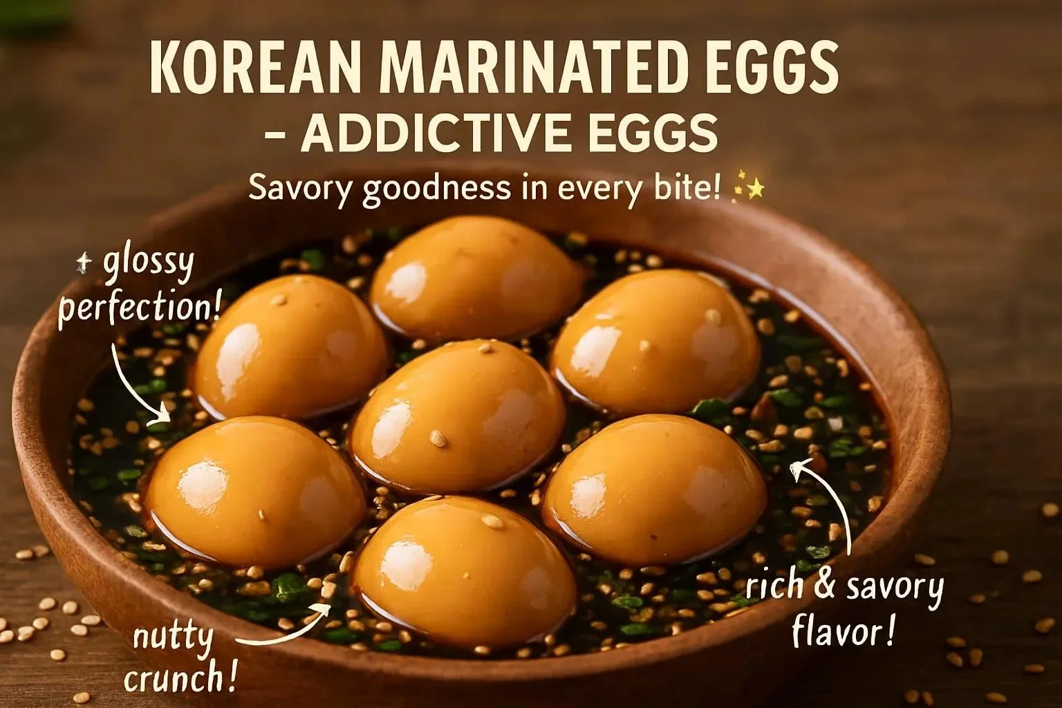 Korean Marinated Eggs - Addictive Eggs