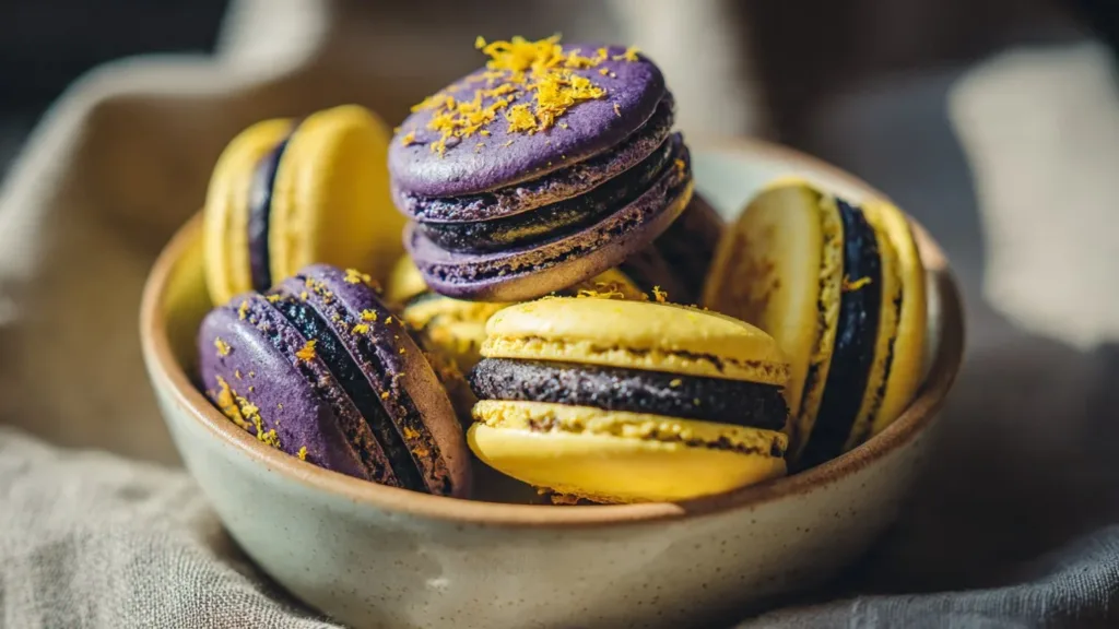 Zesty Lemon Blueberry Macarons: A Sweet Summer Treat