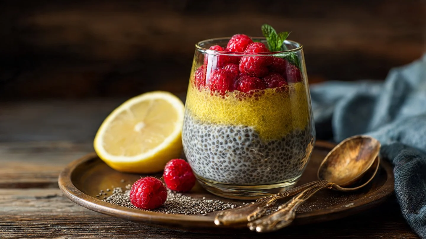 Lemon Chia Pudding