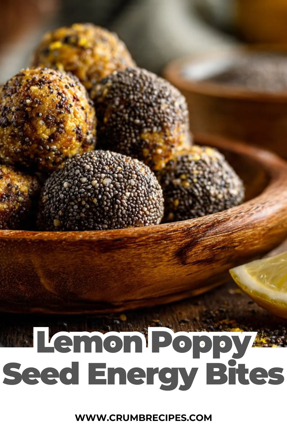 Lemon Poppy Seed Energy Bites