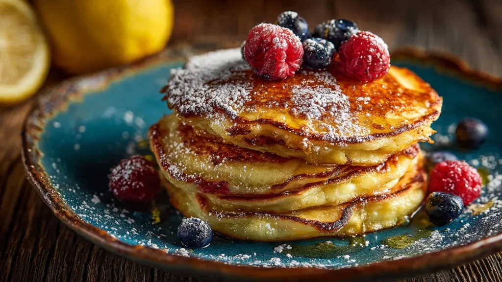 Lemon Ricotta Pancakes: Brighten Up Your Breakfast! Lemon Ricotta Pancakes Lemon Ricotta Pancakes: Brighten Up Your Breakfast!