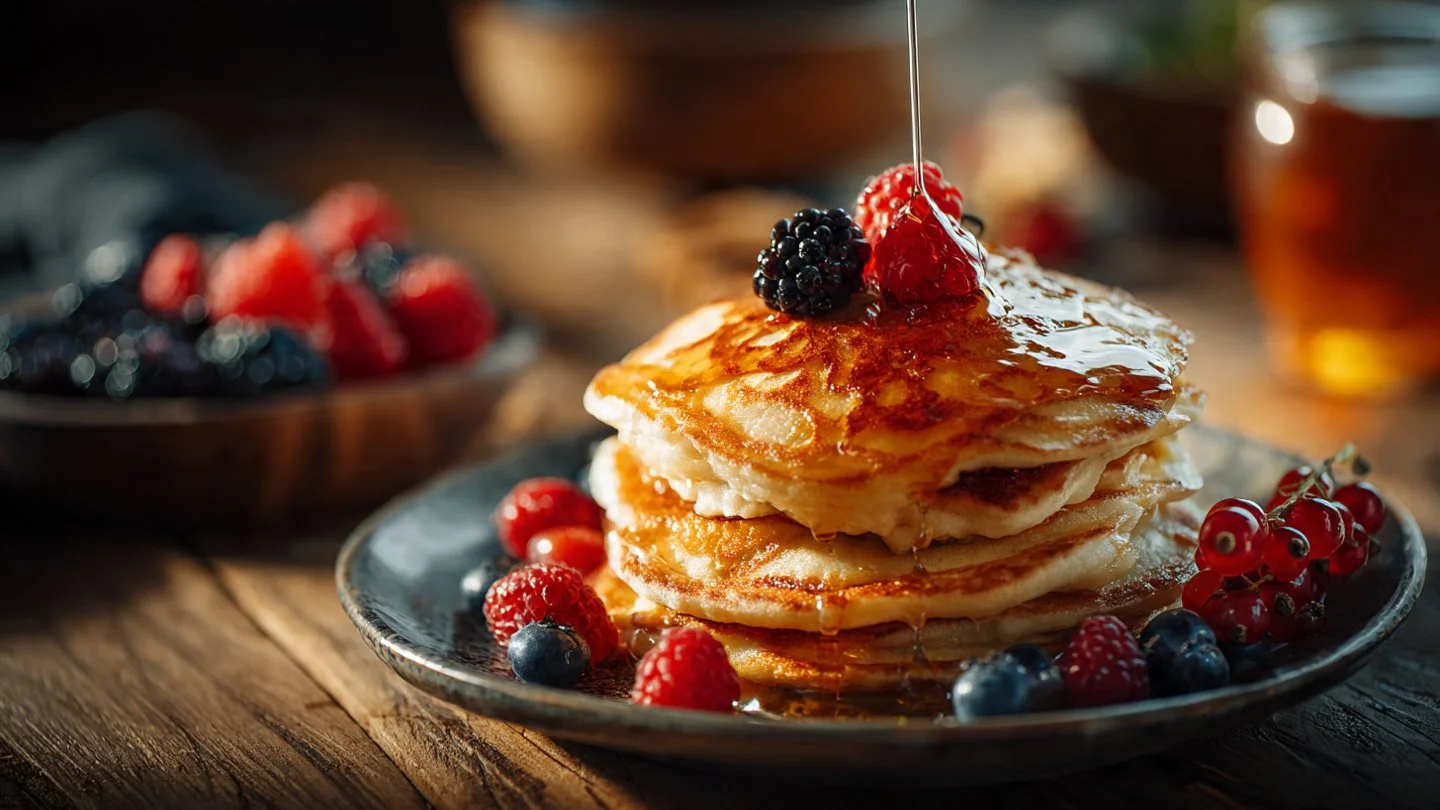 Lemon Ricotta Pancakes: Brighten Up Your Breakfast! Lemon Ricotta Pancakes Lemon Ricotta Pancakes