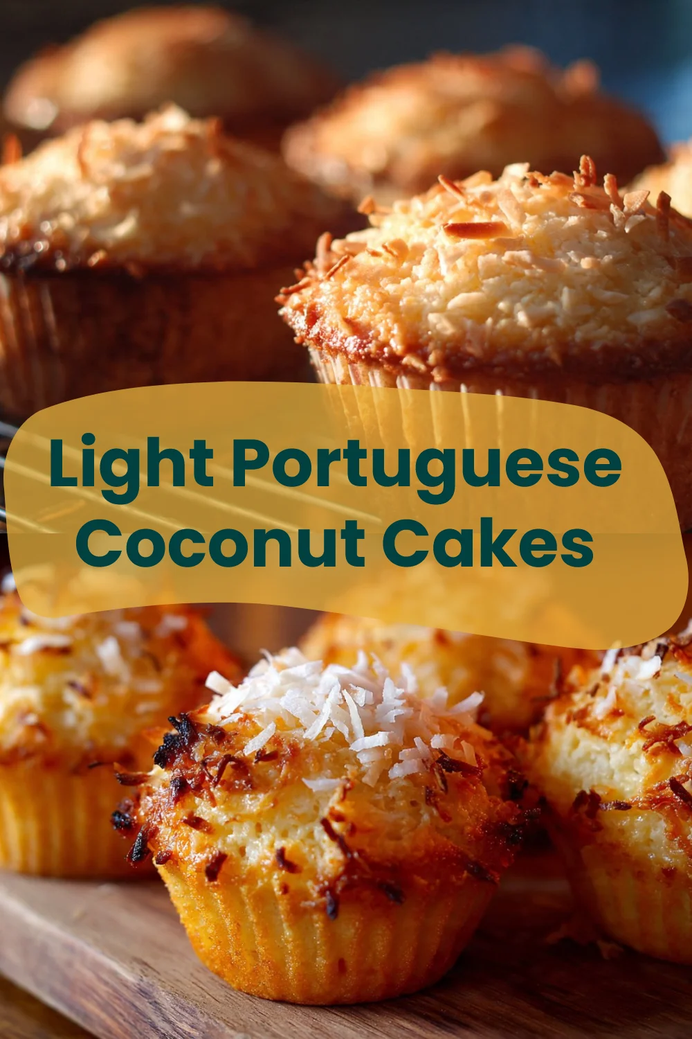 Light Portuguese Coconut Cakes