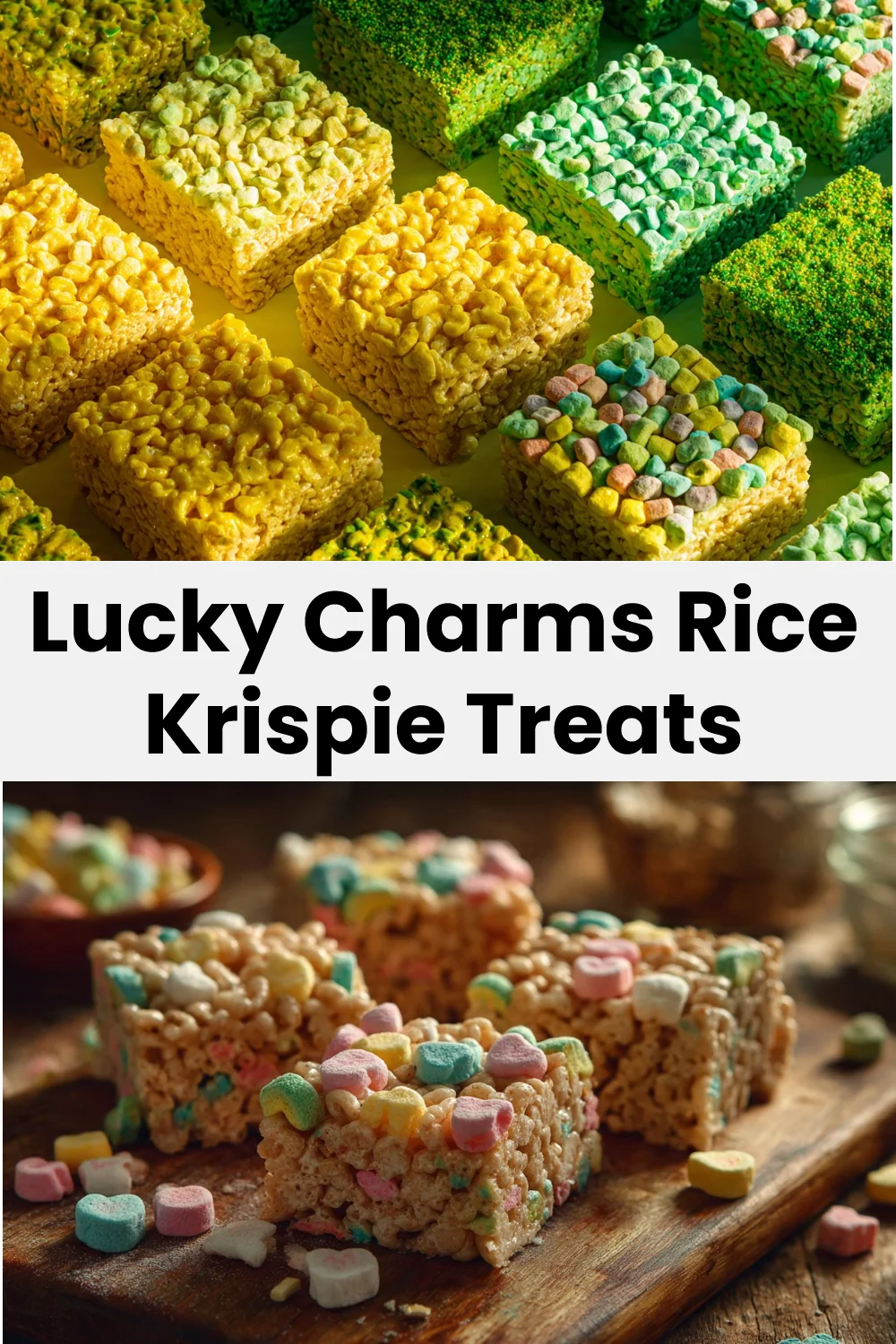 Lucky Charms Rice Krispie Treats
